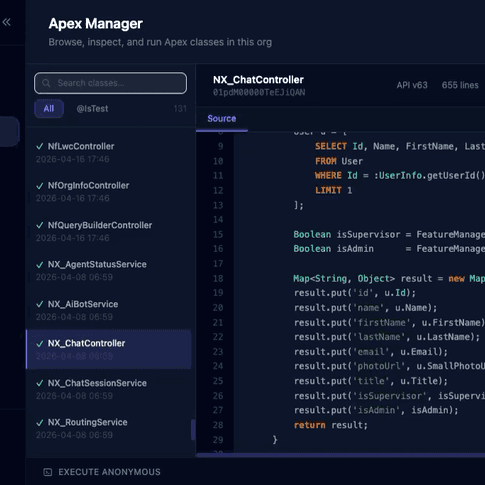 Custom Salesforce Apps - Navigator